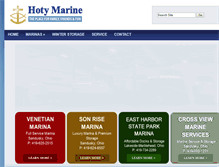 Tablet Screenshot of hotymarine.com